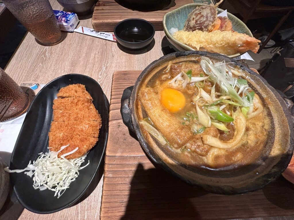 吉列豬扒烏冬